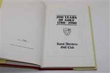 1980 'Royal Aberdeen GC 200 Years Of Golf' & 1992 'The Aberdeen Ladies GC, A Centenary History' Books