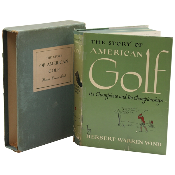 1948 The Story Of American Golf 1st Edition Book by Herbert Warren Wind