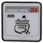 Hale Irwin's 2025 Masters Tournament Honoree Invitee Pin, Credit Card & Clubhouse Badge