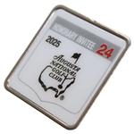 Hale Irwin's 2025 Masters Tournament Honoree Invitee Pin, Credit Card & Clubhouse Badge