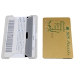 Hale Irwin's 2025 Masters Tournament Honoree Invitee Pin, Credit Card & Clubhouse Badge