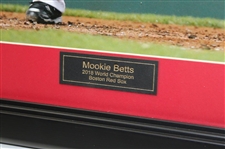 Mookie Betts Signed 11x14 Red Sox Photo Framed JSA ALOA
