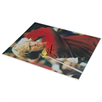 Jack Nicklaus Signed Post-Swing in Red Sweater 14x20 JSA ALOA