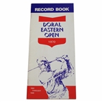 1970 Doral Eastern Open Record Book 1962-1969