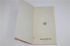 1970 Doral Eastern Open Record Book 1962-1969