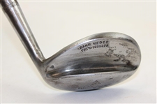 Walter Hagen Sand Wedge Pat'D 1695598 - Concave Face Filled to Make Legal