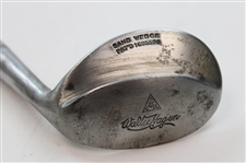 Walter Hagen Sand Wedge Pat'D 1695598 - Concave Face Filled to Make Legal