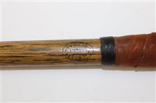 c.1895 Leather Face Wood with A.H. Scott Patent No. 21444 Shaft Stamp