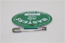 1962 Masters Tournament SERIES Badge #9250 - Arnold Palmer Winner