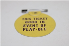 1965 Masters Tournament SERIES Badge #11101 - Jack Nicklaus Winner