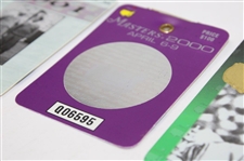 2000, 2001 & 2002 Masters Tournament SERIES Badges - Singh & Tiger (x2) Winners
