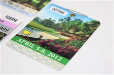 2009, 2010 & 2011 Masters Tournament SERIES Badges - Cabrera, Mickelson, Schwartzel & Bubba Winners