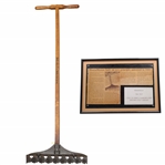 c1920s Monta Mower Working Hand Mower