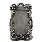 c.1900-10 Uncommon Sterling Match Safe 