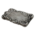 c.1900-10 Uncommon Sterling Match Safe 