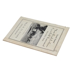 1929 Miami Open at La Gorce Official Program - Horton Smith Winner