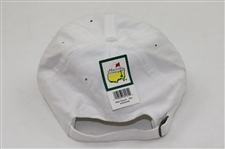 Rory McIlroy Signed White Masters Stitch Logo Hat w/Tags JSA ALOA