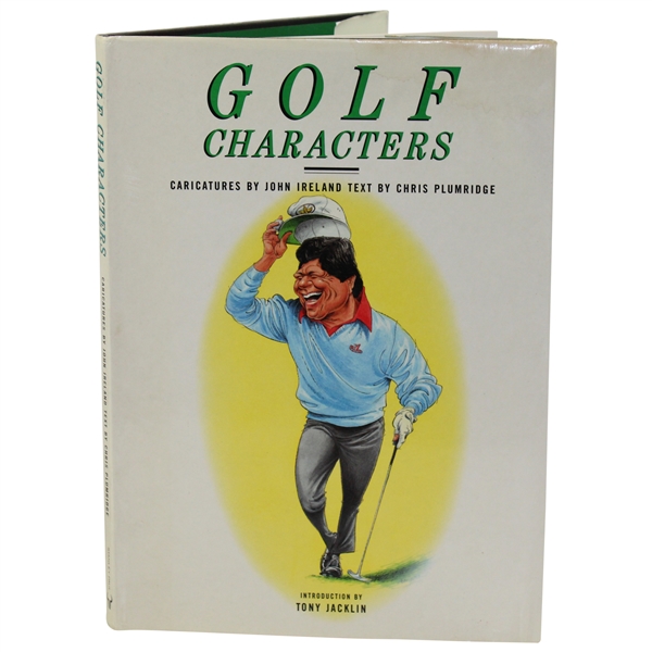Seve, Palmer, Nicklaus, Watson & Thirty (30) others Multi-Signed 1989 Golf Characters Book JSA ALOA