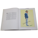 Seve, Palmer, Nicklaus, Watson & Thirty (30) others Multi-Signed 1989 'Golf Characters' Book JSA ALOA
