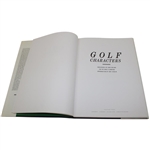 Seve, Palmer, Nicklaus, Watson & Thirty (30) others Multi-Signed 1989 'Golf Characters' Book JSA ALOA