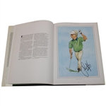 Seve, Palmer, Nicklaus, Watson & Thirty (30) others Multi-Signed 1989 'Golf Characters' Book JSA ALOA