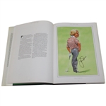 Seve, Palmer, Nicklaus, Watson & Thirty (30) others Multi-Signed 1989 'Golf Characters' Book JSA ALOA
