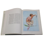 Seve, Palmer, Nicklaus, Watson & Thirty (30) others Multi-Signed 1989 'Golf Characters' Book JSA ALOA