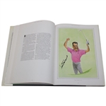 Seve, Palmer, Nicklaus, Watson & Thirty (30) others Multi-Signed 1989 'Golf Characters' Book JSA ALOA