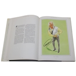 Seve, Palmer, Nicklaus, Watson & Thirty (30) others Multi-Signed 1989 'Golf Characters' Book JSA ALOA