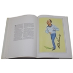 Seve, Palmer, Nicklaus, Watson & Thirty (30) others Multi-Signed 1989 'Golf Characters' Book JSA ALOA