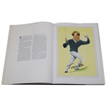 Seve, Palmer, Nicklaus, Watson & Thirty (30) others Multi-Signed 1989 'Golf Characters' Book JSA ALOA
