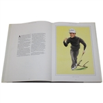 Seve, Palmer, Nicklaus, Watson & Thirty (30) others Multi-Signed 1989 'Golf Characters' Book JSA ALOA