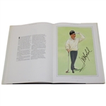 Seve, Palmer, Nicklaus, Watson & Thirty (30) others Multi-Signed 1989 'Golf Characters' Book JSA ALOA
