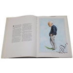 Seve, Palmer, Nicklaus, Watson & Thirty (30) others Multi-Signed 1989 'Golf Characters' Book JSA ALOA