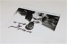 Muhammad Ali Signed 1983 Wire Photograph JSA #Z11865 COA