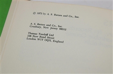 1973 The Masters Profile' Book by Dawson Taylor 1st. Ed.