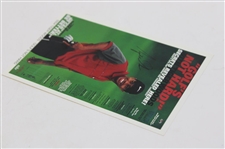 1998 Tiger Woods 'Golf's Not Hard!' Nike Mini Poster Card - Rare