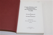 Three (3) Peter Georgiady Antique Golf Club Guides w/(2) Signed - Wood Shaft Value 3rd & 5th Ed & Cleek Marks