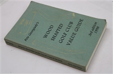 Three (3) Peter Georgiady Antique Golf Club Guides w/(2) Signed - Wood Shaft Value 3rd & 5th Ed & Cleek Marks