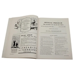 1931 Ryder Cup at Scioto Country Club Official Program - USA 9-3