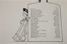 1931 Ryder Cup at Scioto Country Club Official Program - USA 9-3