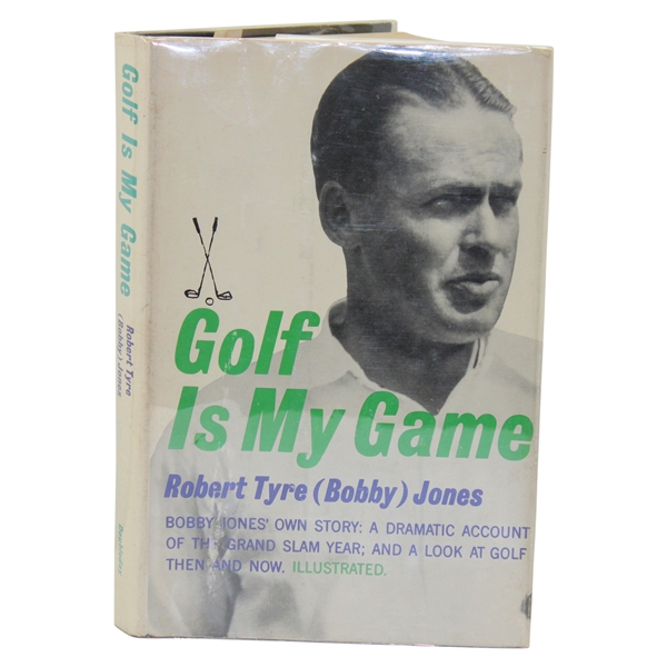 Bobby Jones Signed 1960 1st Ed Golf Is My Game Book JSA ALOA