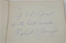 Bobby Jones Signed 1960 1st Ed 'Golf Is My Game' Book JSA ALOA