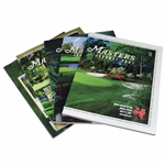 Five (5) Masters Tournament Journals 2001-02-03-04-09