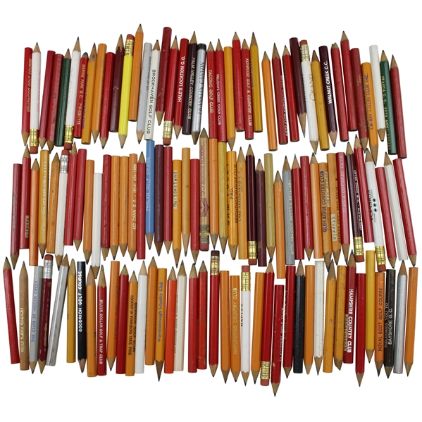 100+ Golf Various Pencils