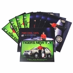 Ten (10) 2001 Tiger Woods Buick Advertising Post Cards