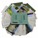 60+ Classic Golf Course Scorecards