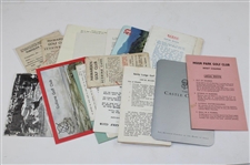 60+ Classic Golf Course Scorecards