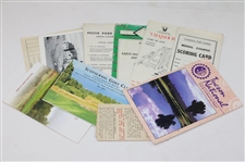 60+ Classic Golf Course Scorecards