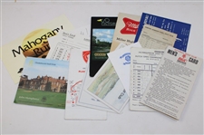 60+ Classic Golf Course Scorecards